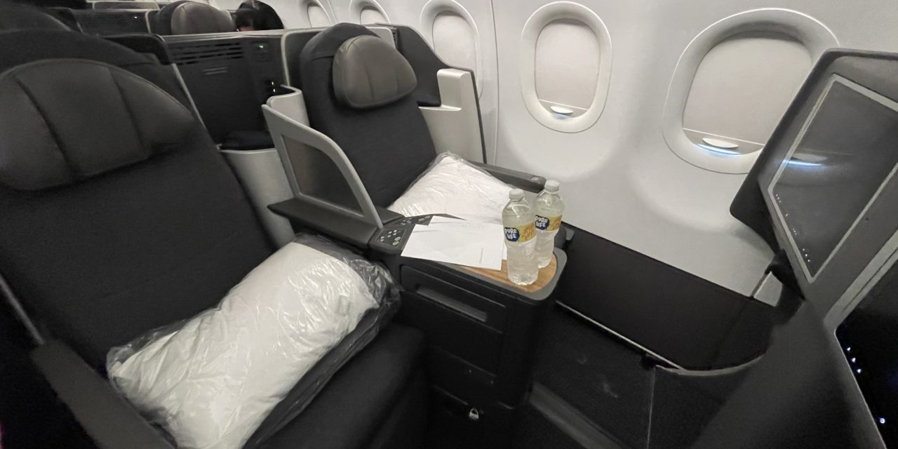 Review: American Airlines A321T Flagship Business (BOS-LAX)
