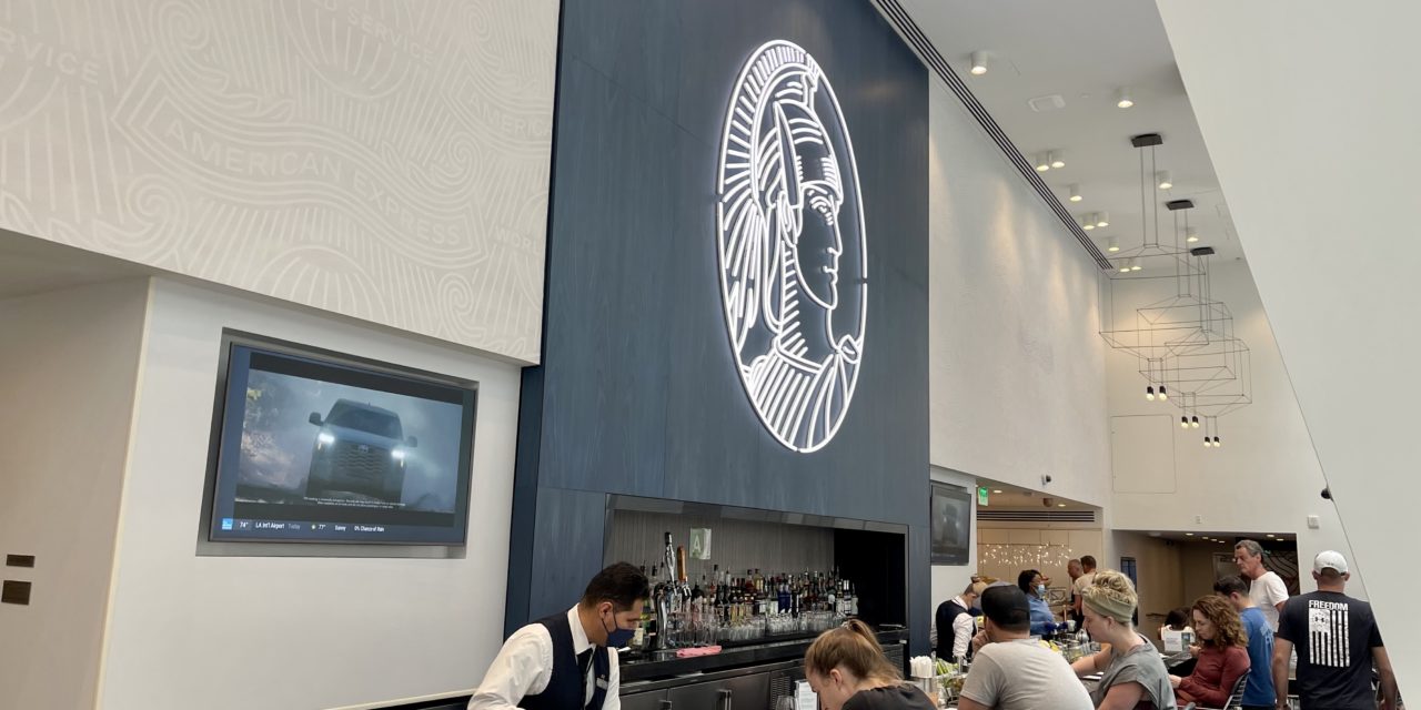 Lounge Review: Reopened AMEX Centurion Lounge LAX