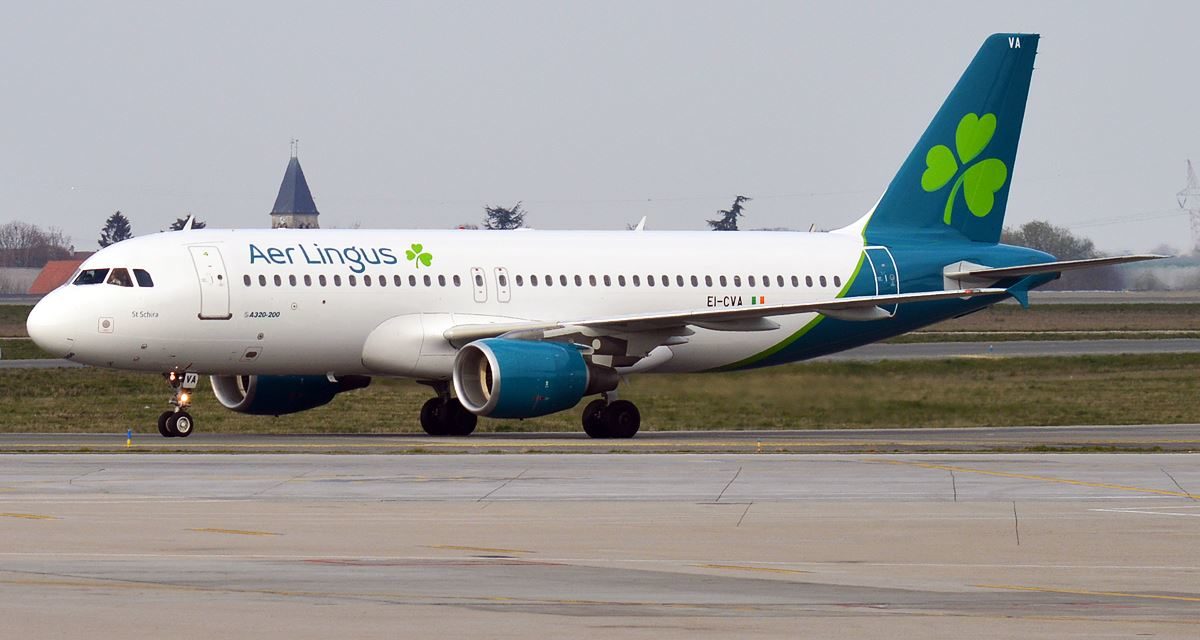 Here’s a video of a new Airbus A320neo being painted for Aer Lingus
