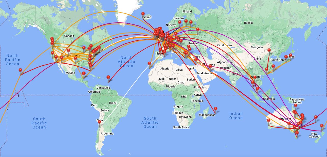 Мировые полеты самолетов. World Flight Routes Map. 3d карта для полета. Карта полетов через тихий океан. Туркиш аэрланс карта полетов.