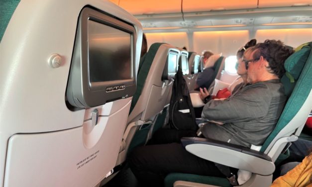 Review: Aer Lingus transatlantic economy class from Dublin to Chicago