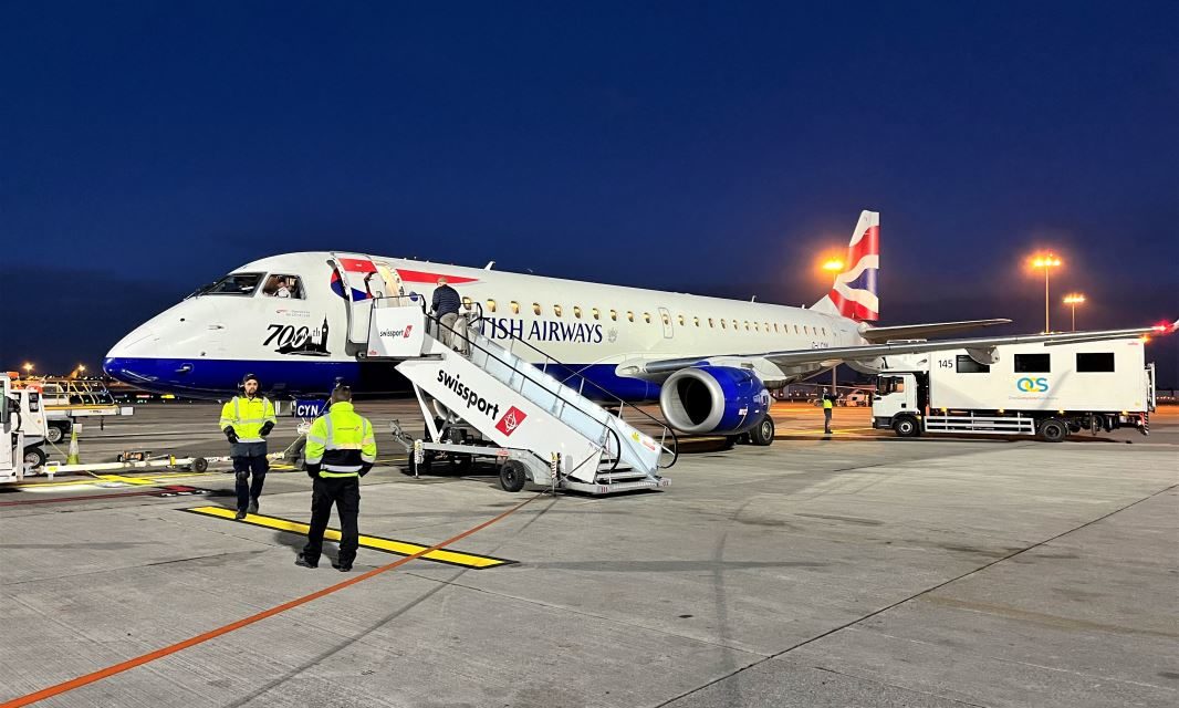 Review: Club Europe on British Airways from Dublin to Southampton