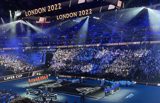 a large crowd of people in a stadium