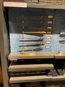 a display of swords on a wall