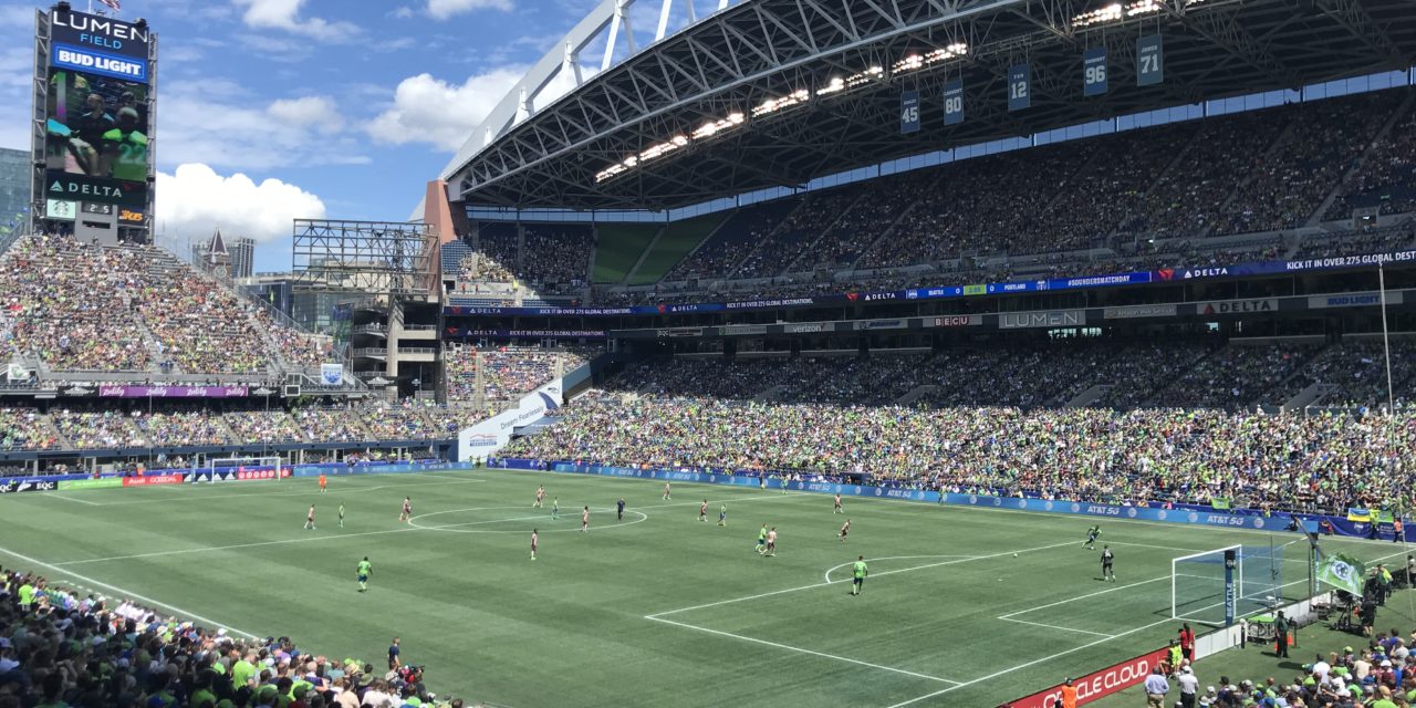 Our First Sports Travel: Catching a Seattle Sounders Terrible Home Loss