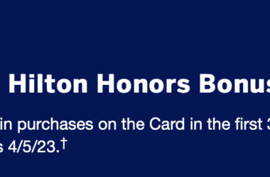 hilton credit card