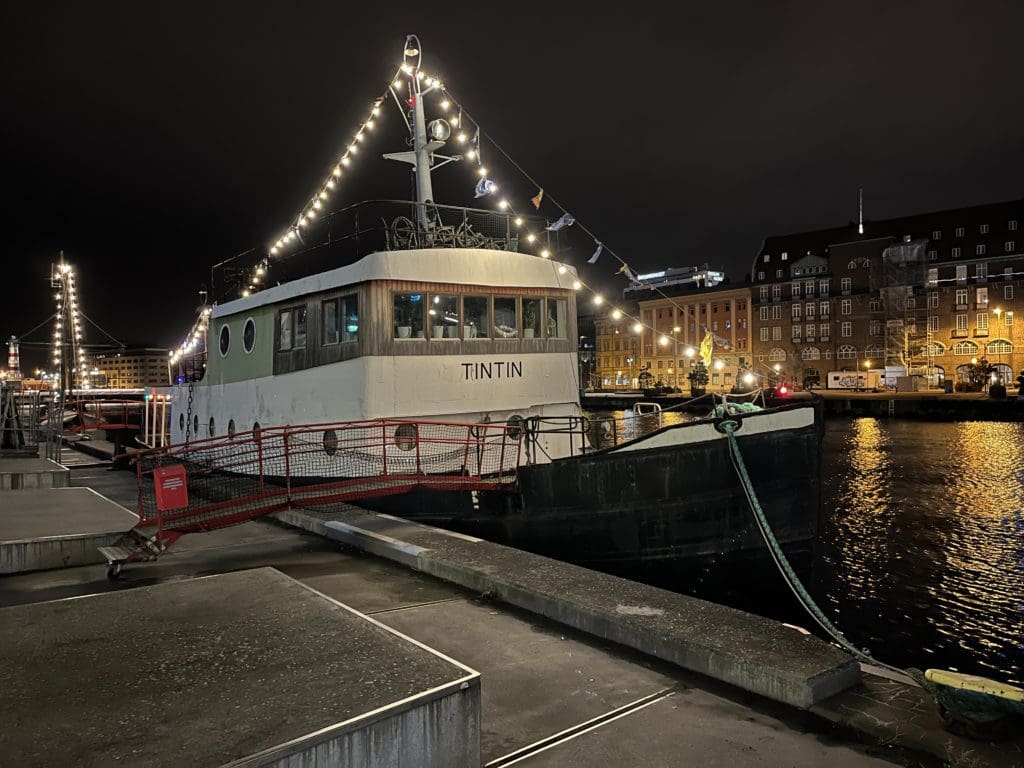 a boat on the water