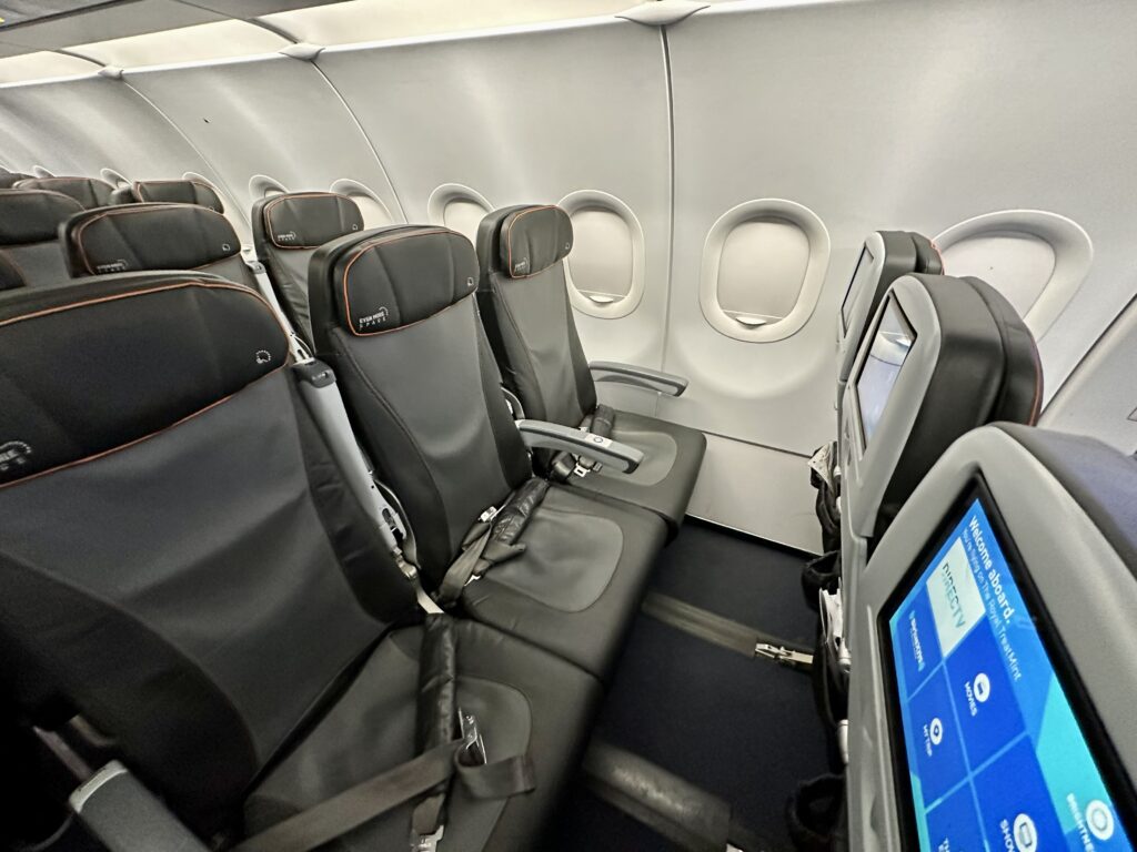 E Seats A321 Classic Lax Jfk