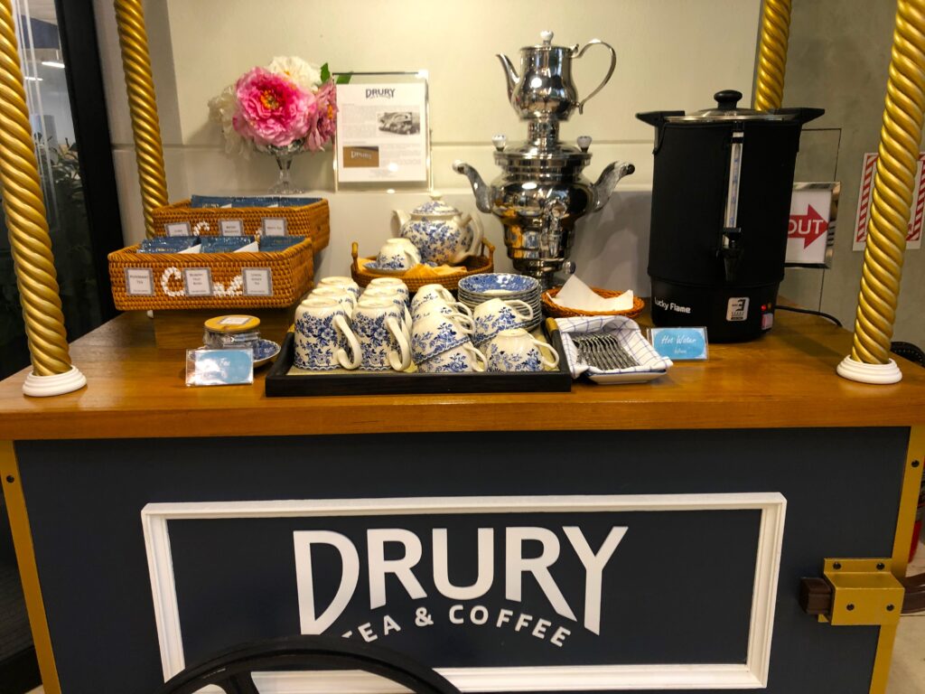 Drury Tea & Coffee cart