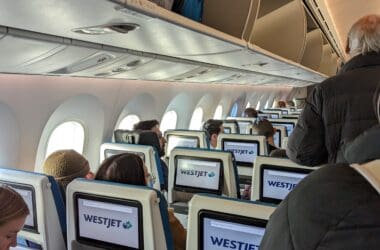 WestJet Economy Class