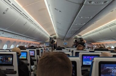 WestJet Economy Class on the Boeing 787-9