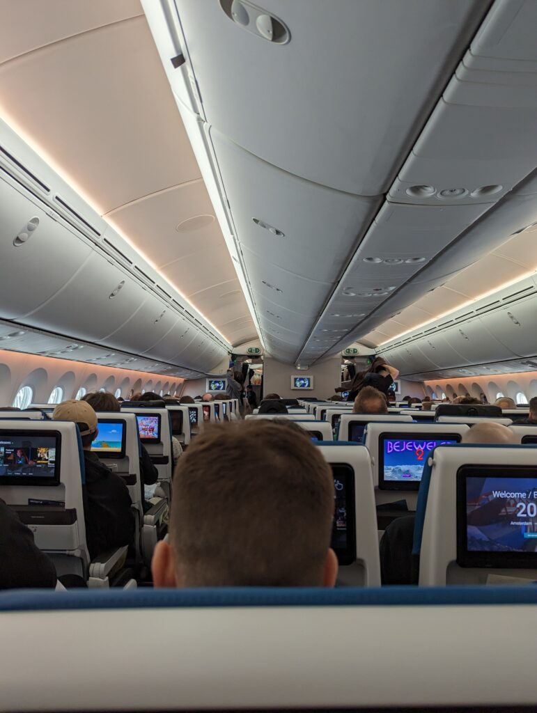 WestJet Economy Class on the Boeing 787-9