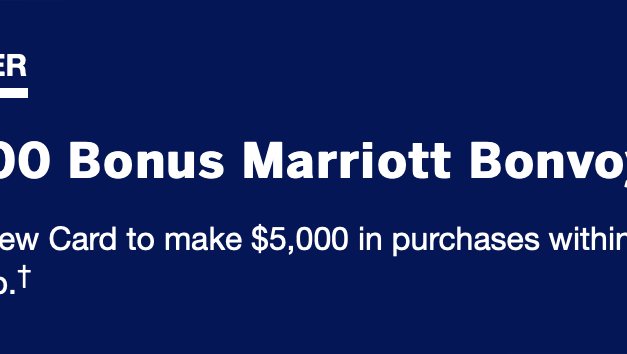 125,000 points bonus on the Marriott Business Card