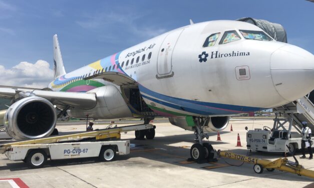 Bangkok Airways flight from Koh Samui to Bangkok
