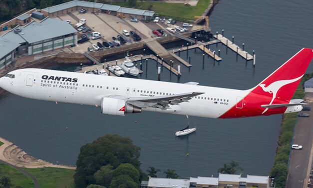 Have you seen this unusual crew rest area on the Qantas Boeing 767?