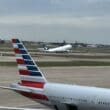 airplanes on a runway