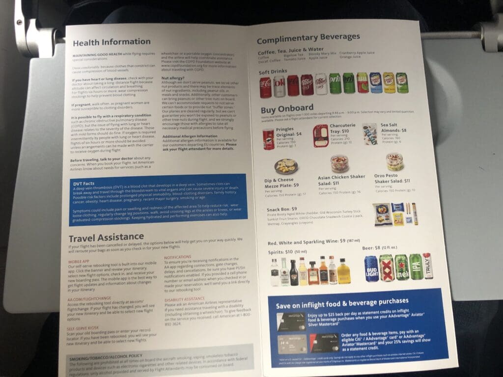 an open brochure with text and images