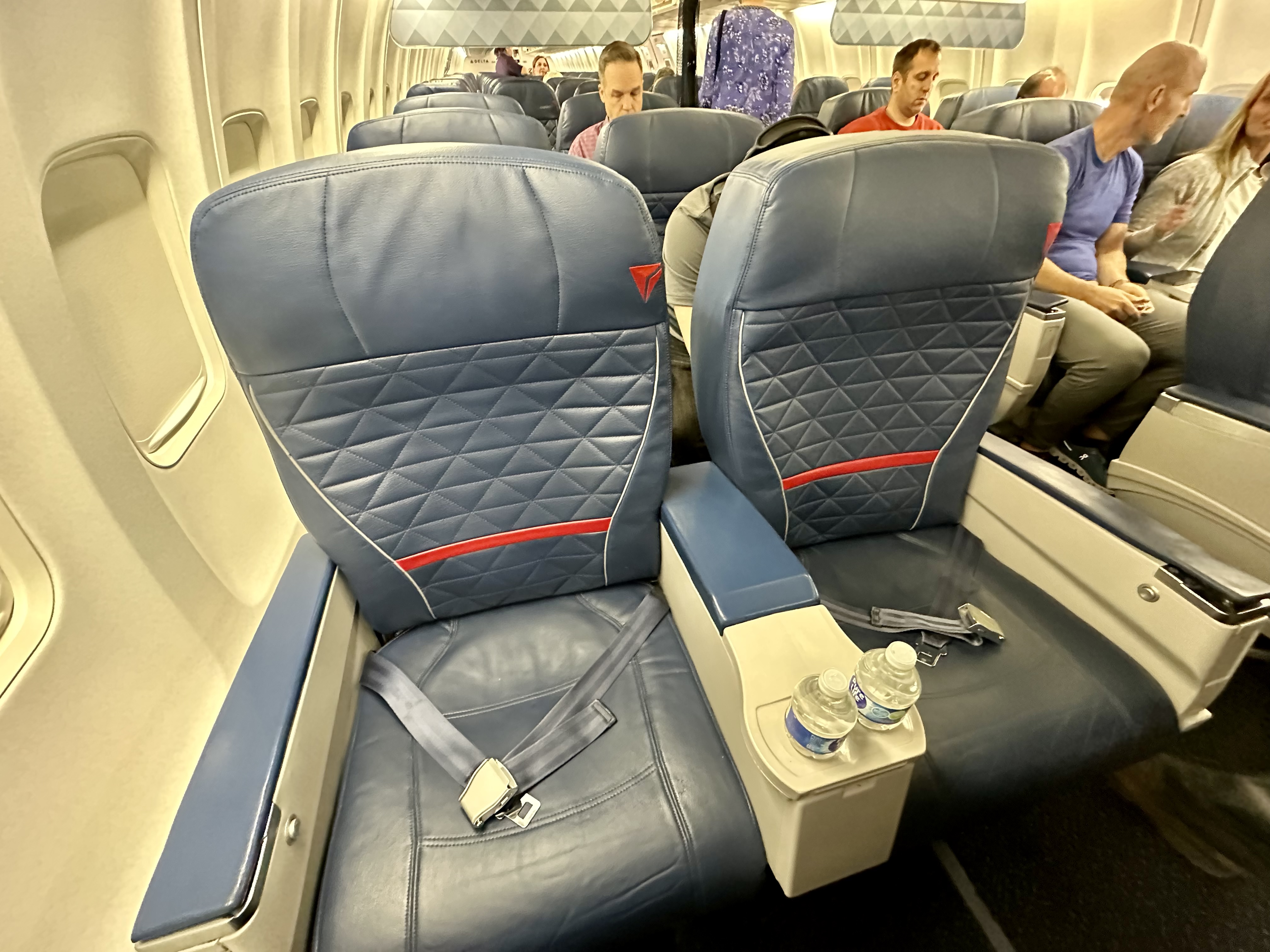Review Delta First Class Boeing 737