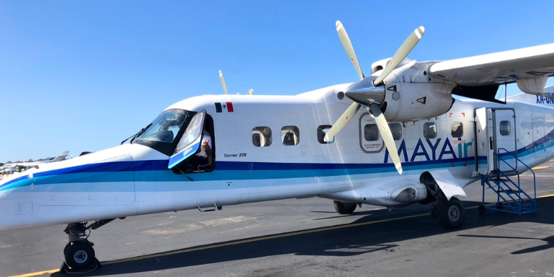 Mexico's MAYAir from Cozumel to Cancun on a Dornier 228 - TravelUpdate