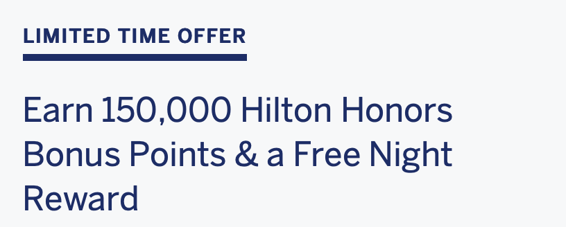 Amazing new welcome bonuses on co-branded Hilton credit cards!