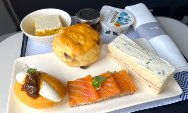 Doesn’t British Airways serve a great afternoon tea in Club Europe?
