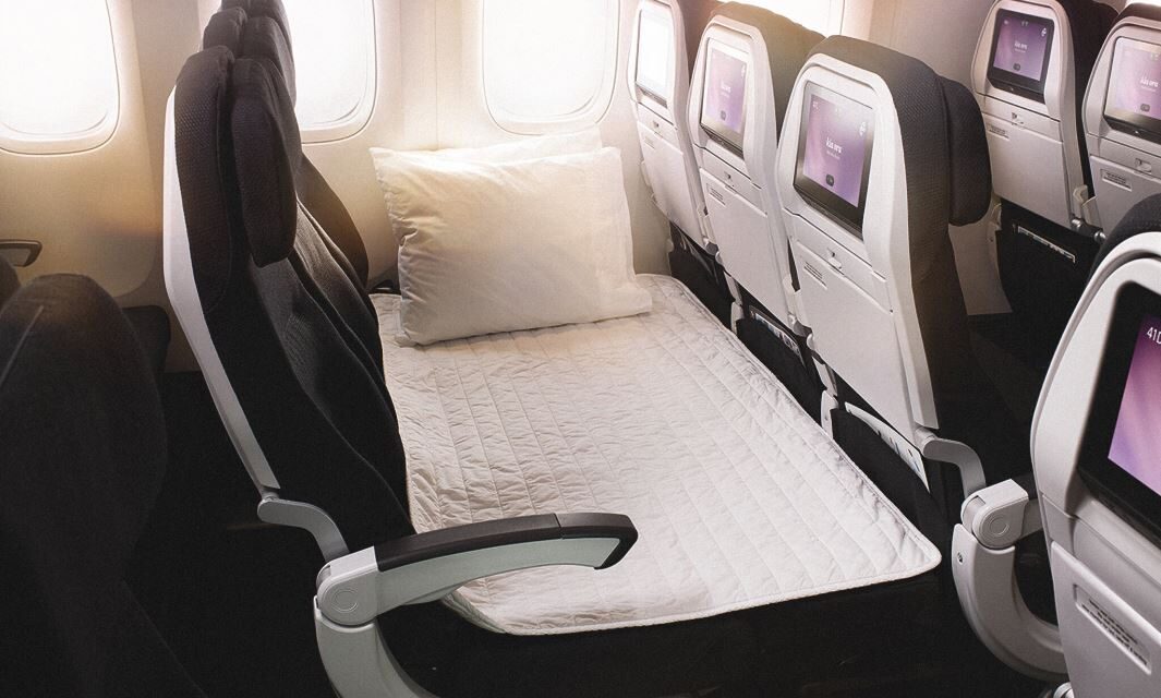 Do you find it difficult to sleep on international flights?