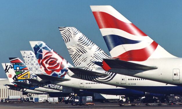 Remember when British Airways had bizarre double deck trays in economy?
