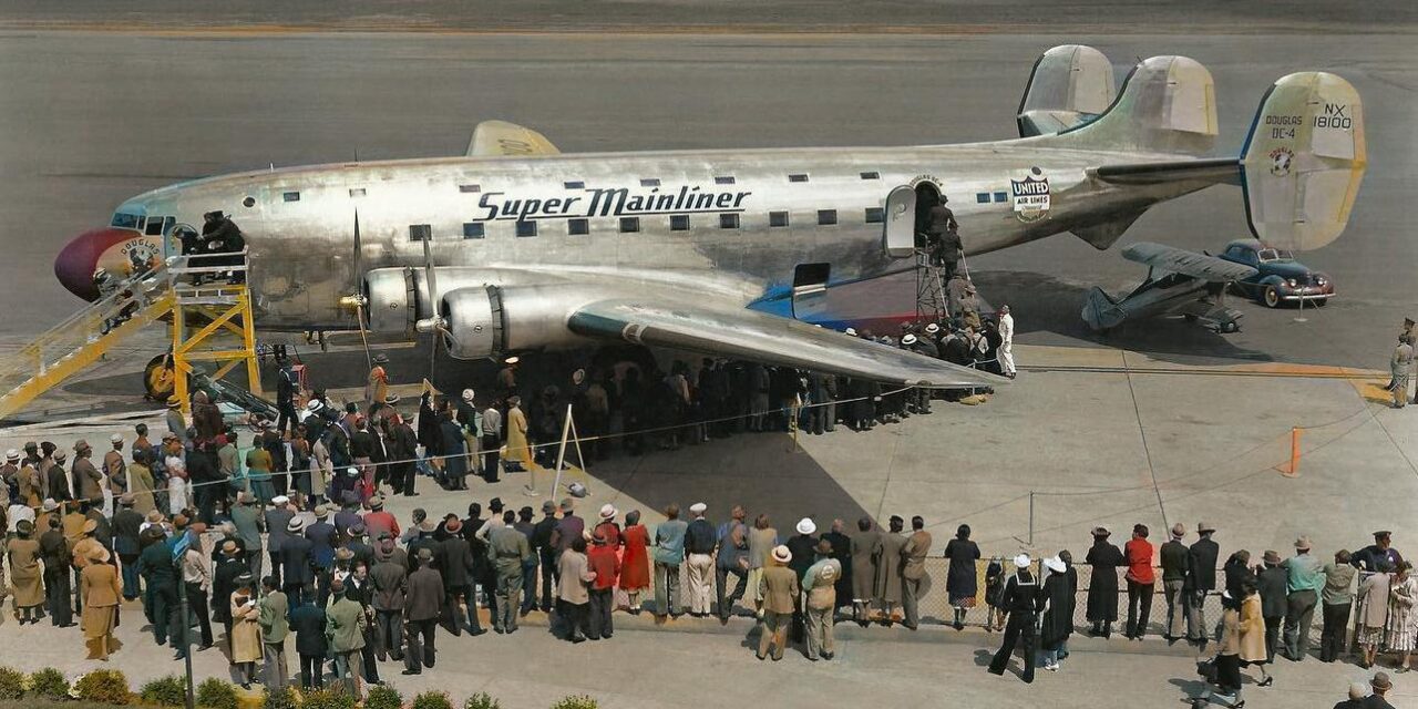 Does anyone remember the forgotten Douglas DC-4E?