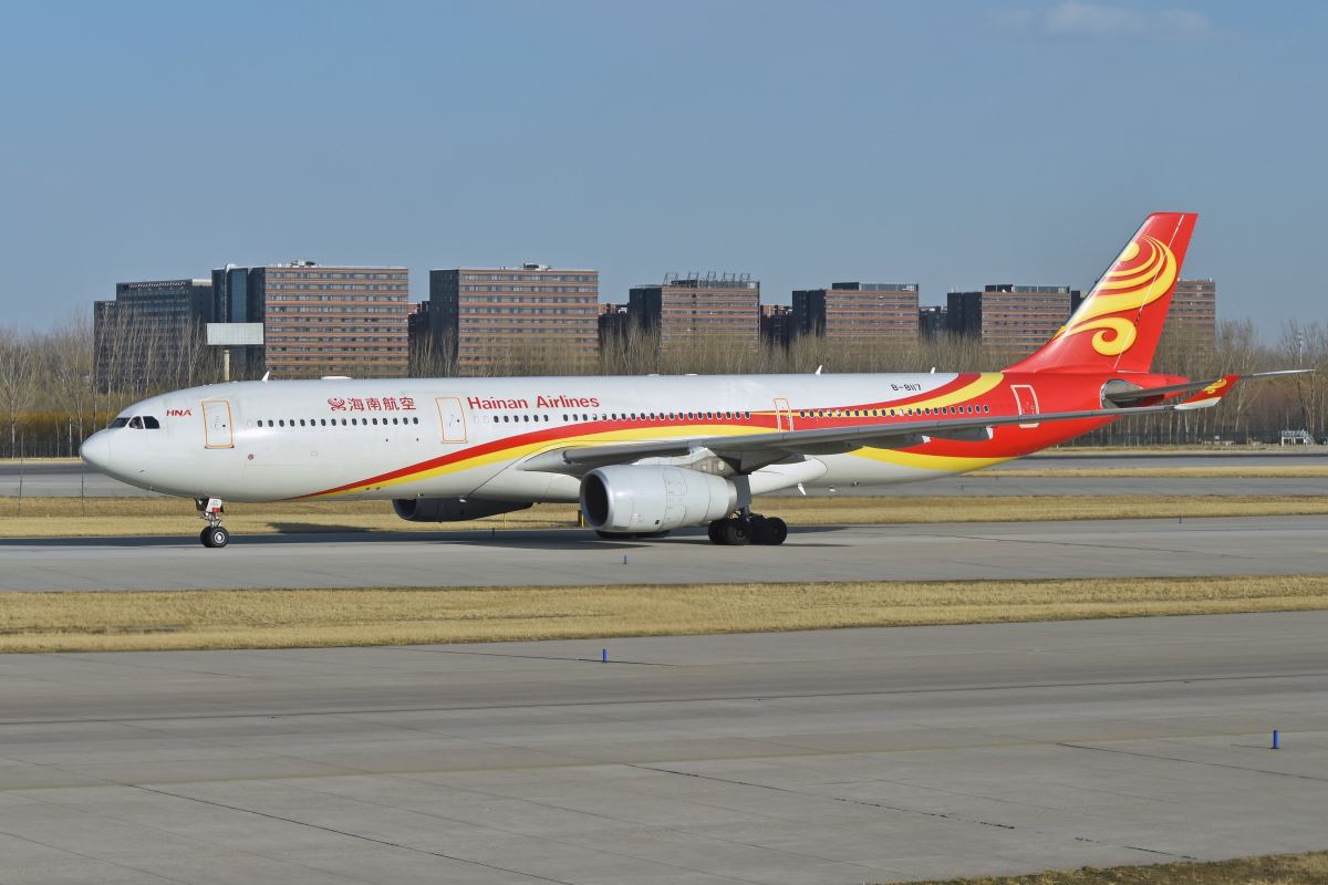 a large airplane on a runway