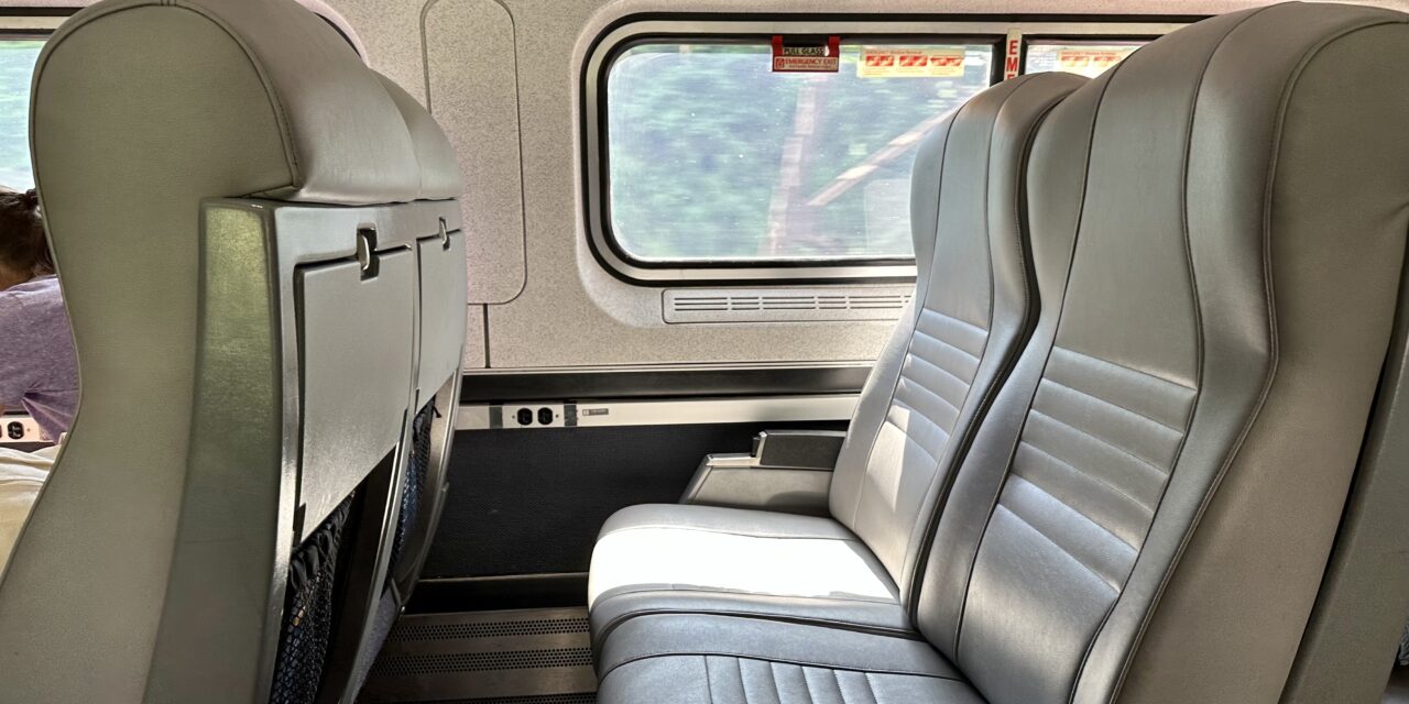Review: Amtrak Vermonter & Northeast Regional Coach Class