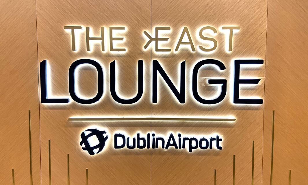 Dublin Airport offering an East Lounge discount for a limited time