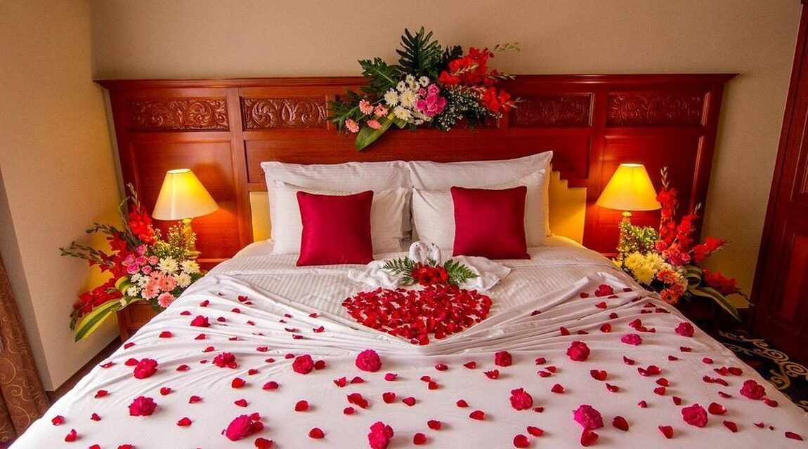 Do you buy random hotel add-ons like rose petals, Champagne and the like?