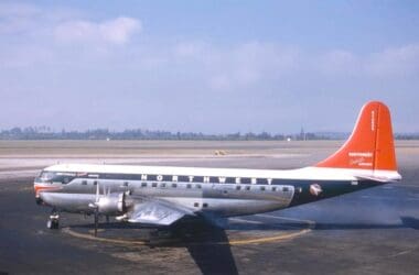 an airplane on the runway