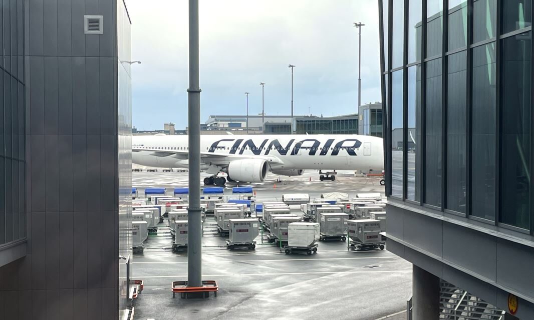 What’s it like using the Finnair Platinum Wing lounge sauna?