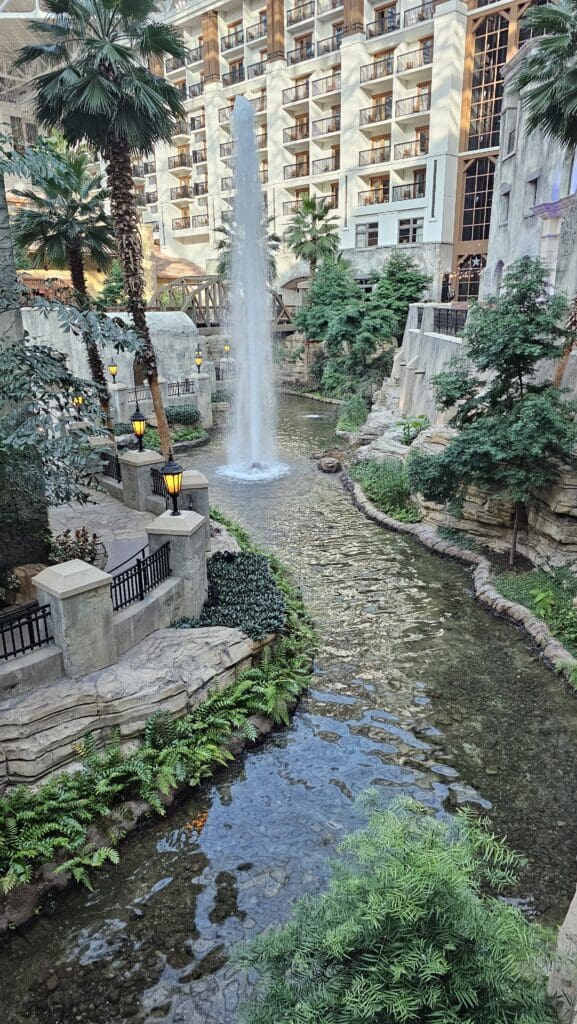 a water fall in a river