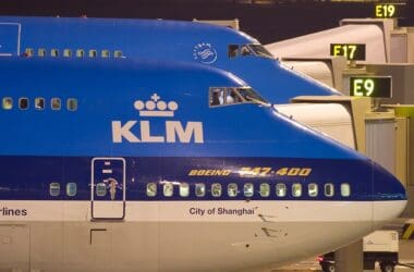 a close-up of several airplanes