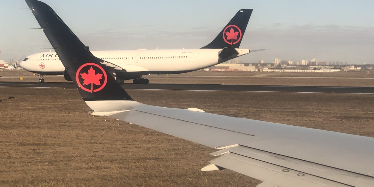 Air Canada from Vancouver to Bangkok