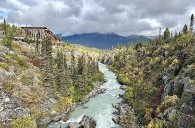 a river running through a valley