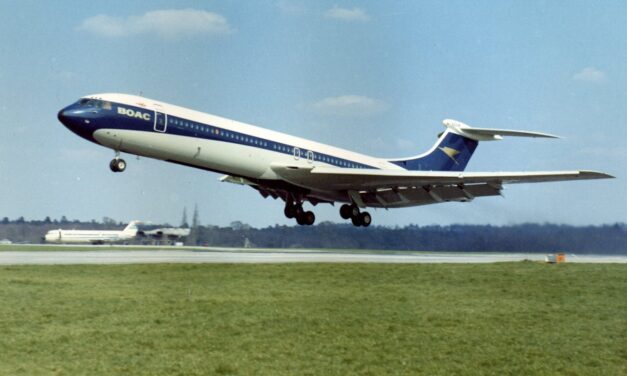 Robin Day explains his design philosophy behind the BOAC Vickers Super VC10 cabin