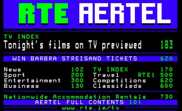 Remember when airlines and airports offered information on Teletext?