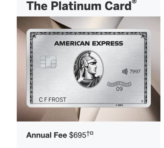 platinum card