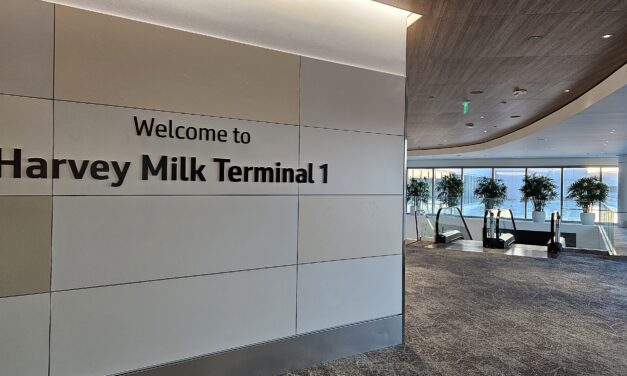 Terminal 1 at San Francisco airport