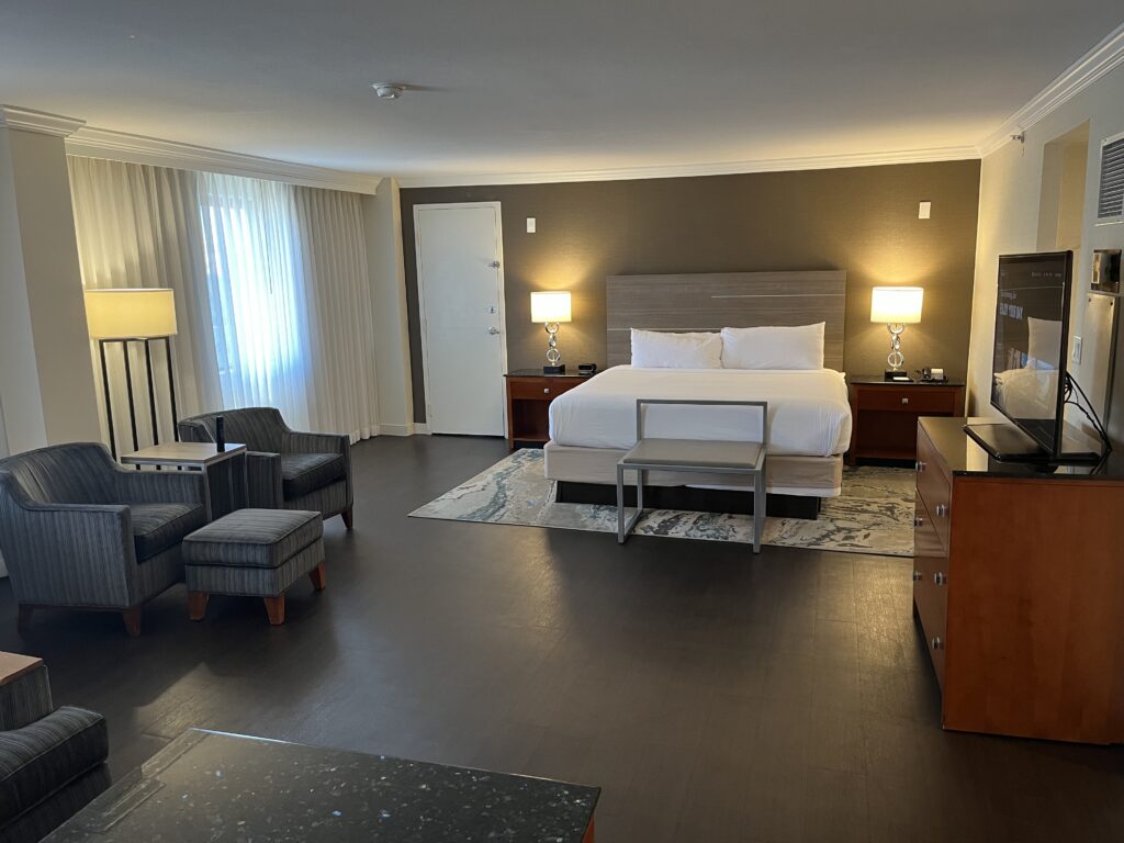 Delta Hotel Richmond suite