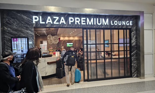 Plaza Premium Lounge in DFW airport