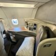 a seat in American Flagship First on the A321T