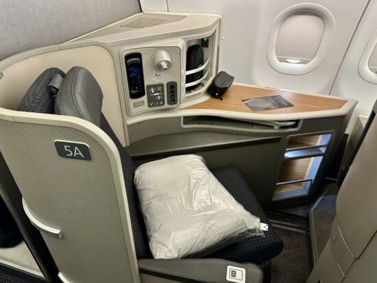 Flagship First A321T Seat