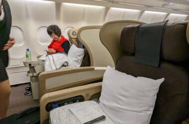 Air Canada Business Class Seat Blocking