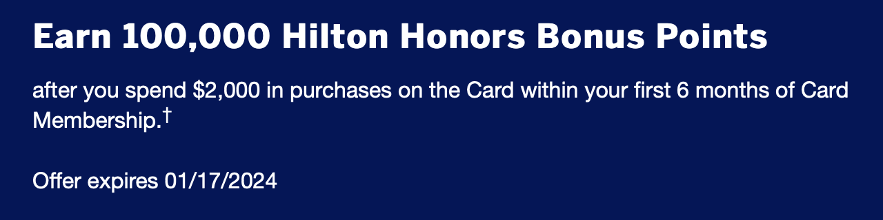 100,000 bonus points, $0 annual fee: Hilton Honors Card Review