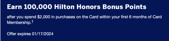 hilton honors card