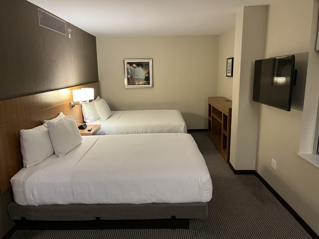 two beds in a Hyatt Place Long Island City room